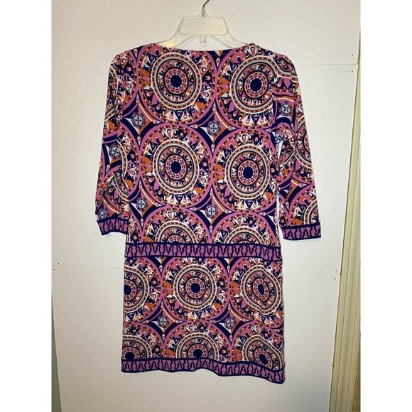 Macbeth Collection Dress Margaret Josephs Sz X-Small Pink Pullover Stretchy EUC - Picture 6 of 6